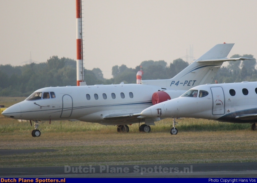 P4-PET BAe 125 Global Jet Luxembourg by Hans Vos