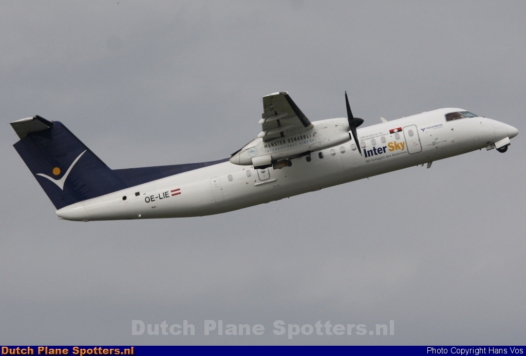 OE-LIE Bombardier Dash 8-300 InterSky by Hans Vos