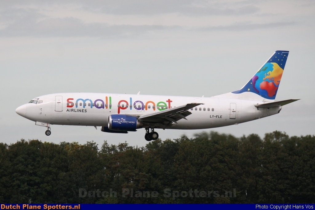 LY-FLE Boeing 737-300 Small Planet Airlines by Hans Vos