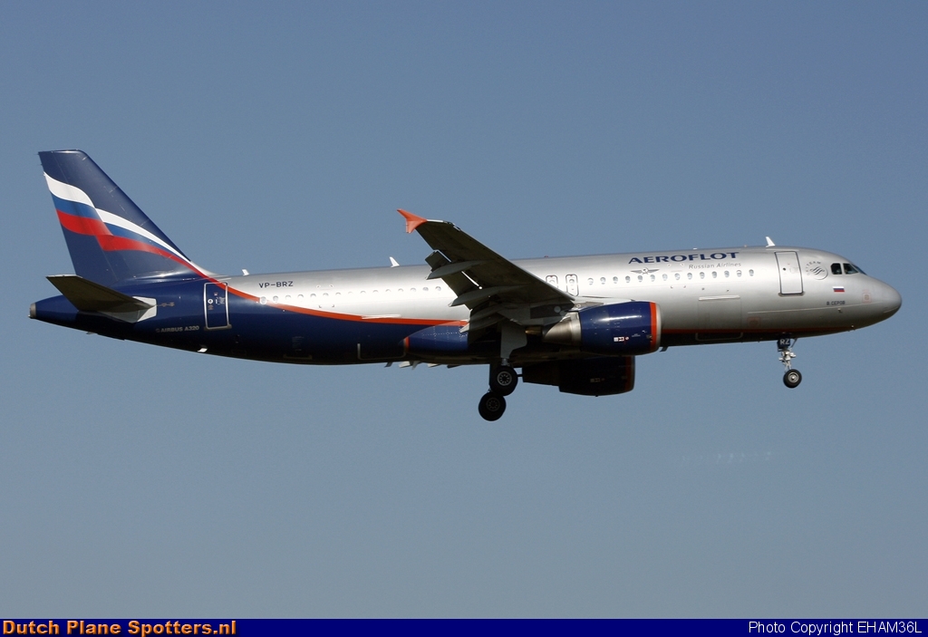 VP-BRZ Airbus A320 Aeroflot - Russian Airlines by EHAM36L