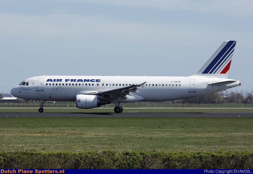 F-GKXN Airbus A320 Air France by EHAM36L