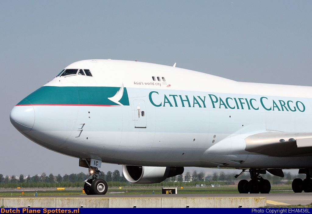 B-LIC Boeing 747-400 Cathay Pacific Cargo by EHAM36L