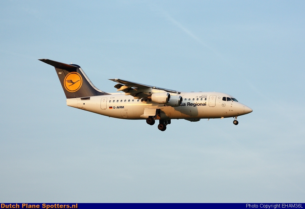 D-AVRM BAe 146 CityLine (Lufthansa Regional) by EHAM36L