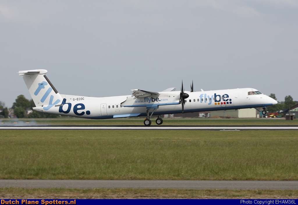 G-ECOC Bombardier Dash 8-Q400 Flybe by EHAM36L