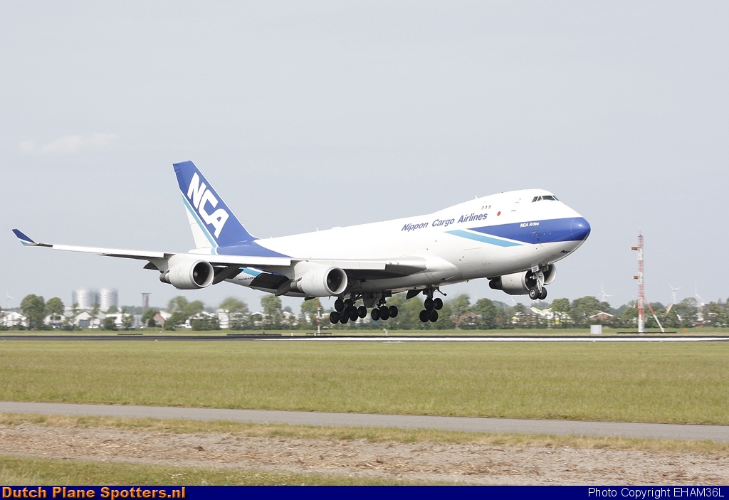 JA08KZ Boeing 747-400 Nippon Cargo Airlines by EHAM36L
