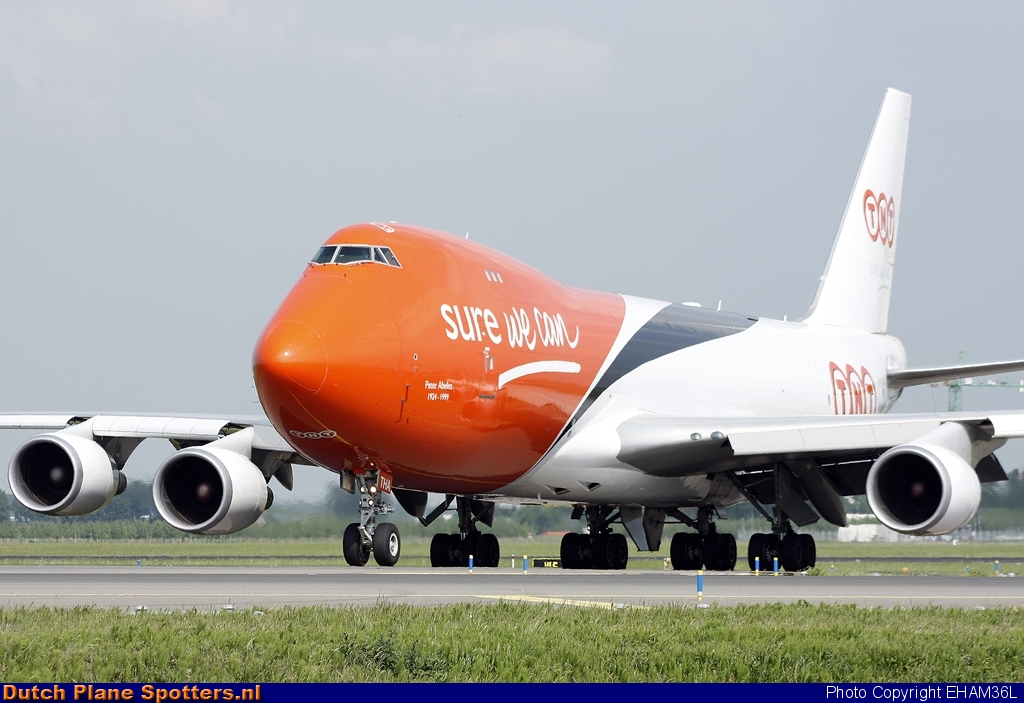 OO-THA Boeing 747-400 TNT Airways by EHAM36L