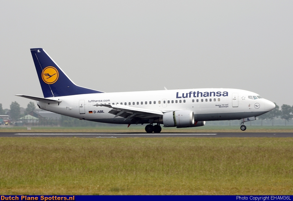 D-ABIL Boeing 737-500 Lufthansa by EHAM36L