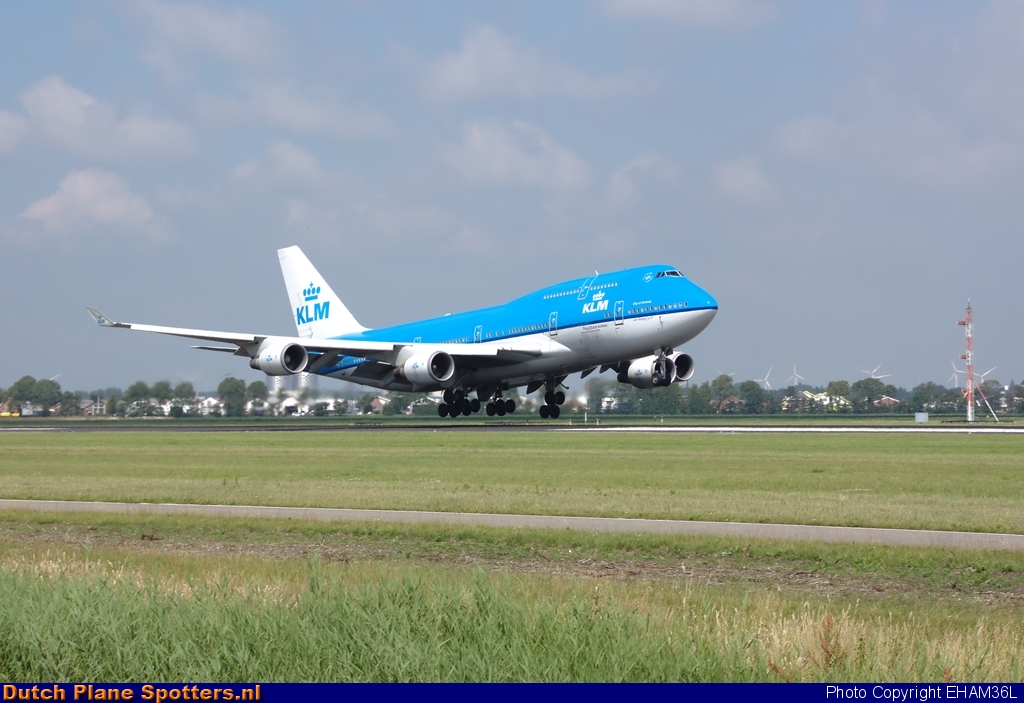 PH-BFO Boeing 747-400 KLM Royal Dutch Airlines by EHAM36L