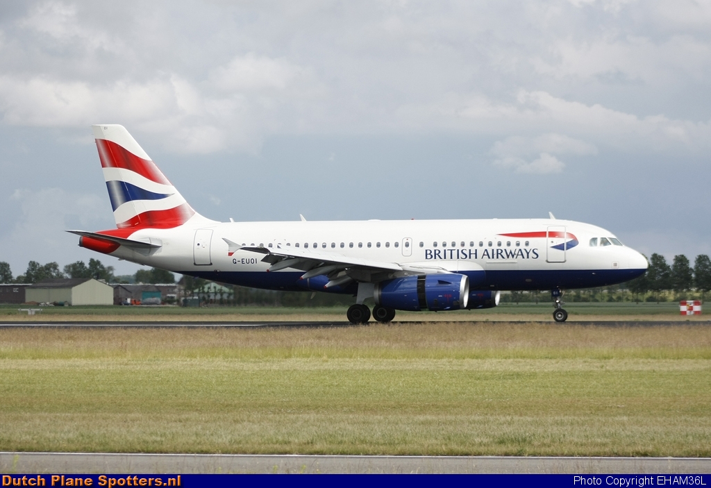 G-EUOI Airbus A319 British Airways by EHAM36L