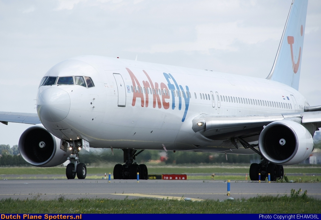 PH-AHX Boeing 767-300 ArkeFly by EHAM36L