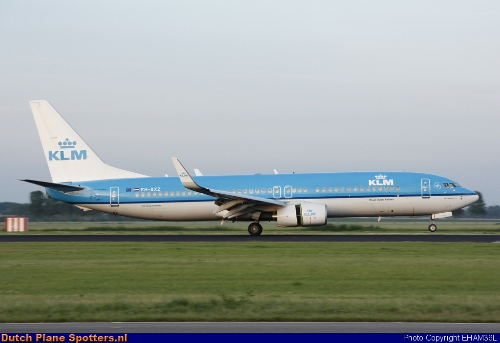 PH-BXZ Boeing 737-800 KLM Royal Dutch Airlines by EHAM36L