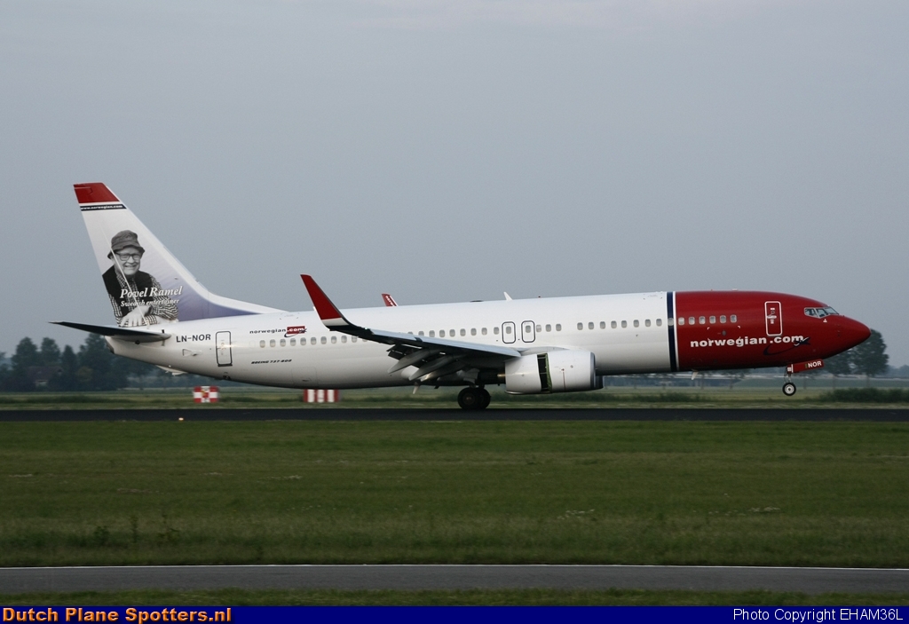 LN-NOR Boeing 737-800 Norwegian Air Shuttle by EHAM36L