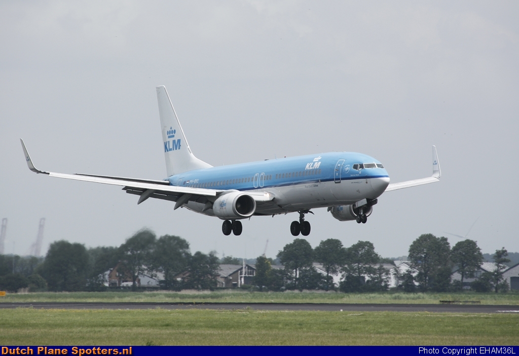 PH-BXL Boeing 737-800 KLM Royal Dutch Airlines by EHAM36L