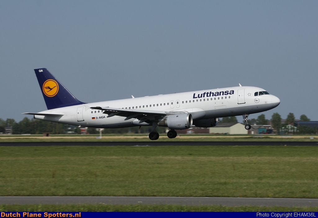 D-AIQA Airbus A320 Lufthansa by EHAM36L