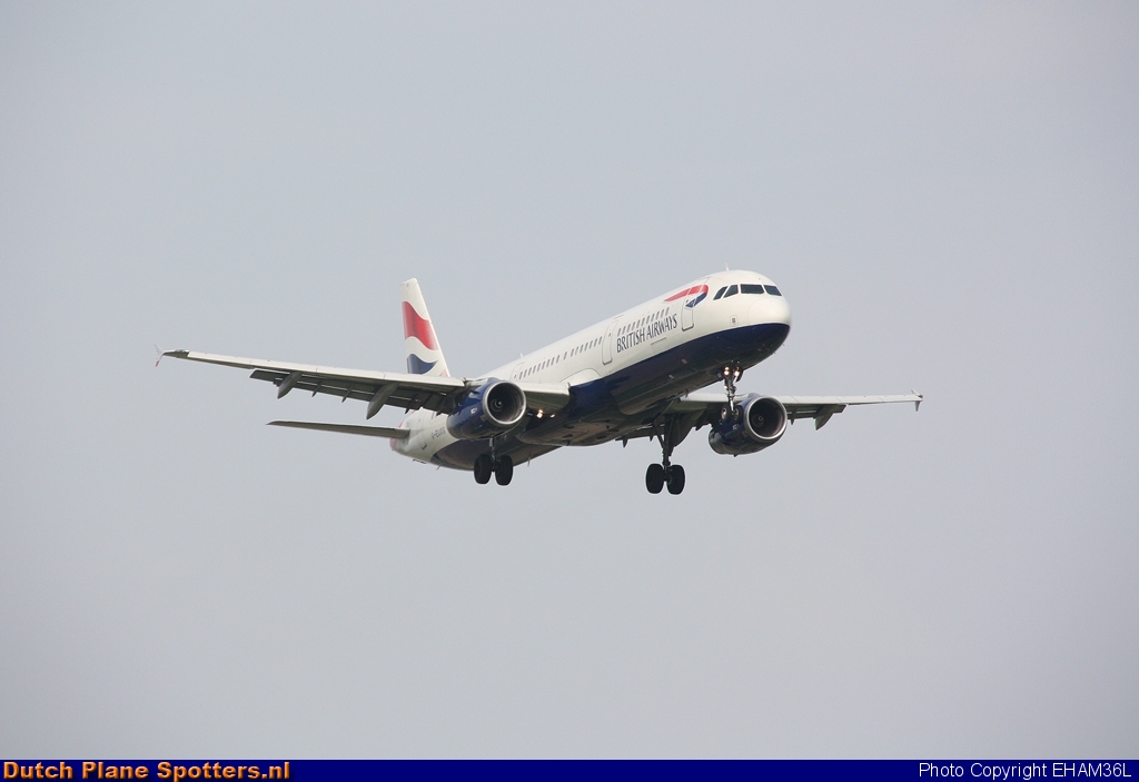 G-EUXG Airbus A321 British Airways by EHAM36L