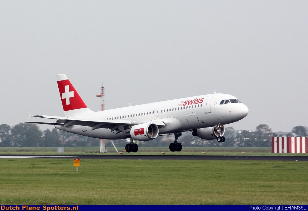 HB-JLQ Airbus A320 Swiss International Air Lines by EHAM36L