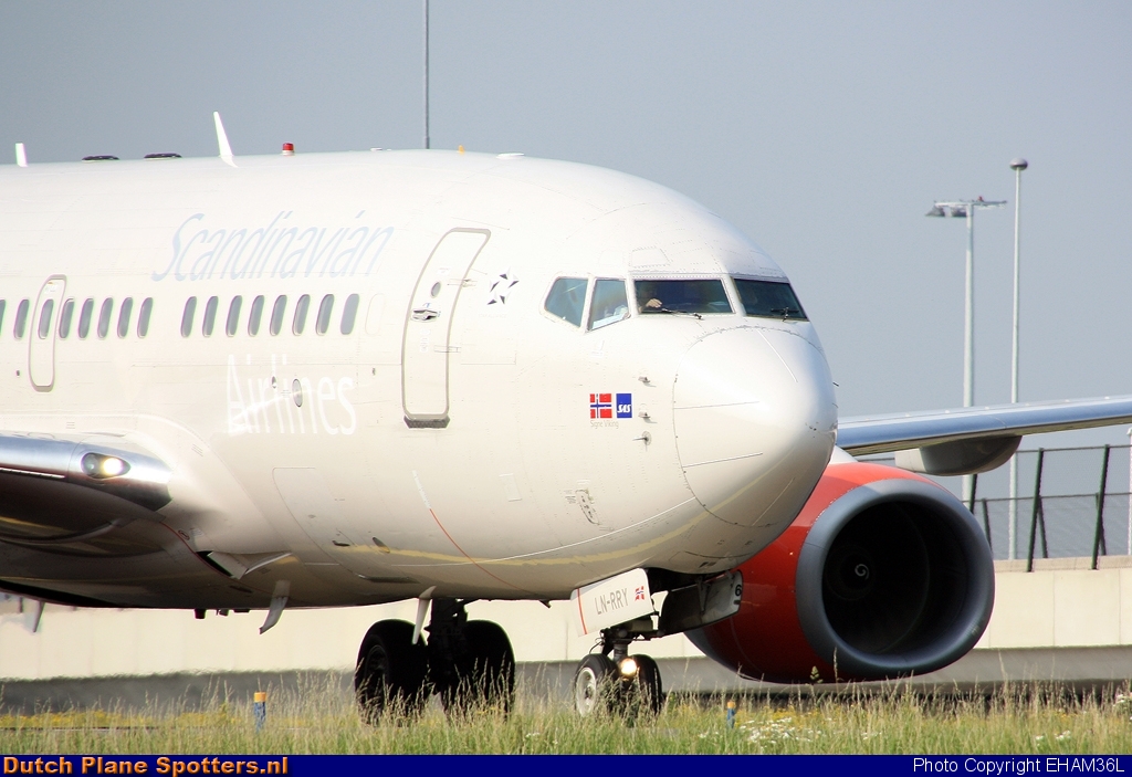LN-RRY Boeing 737-600 SAS Scandinavian Airlines by EHAM36L
