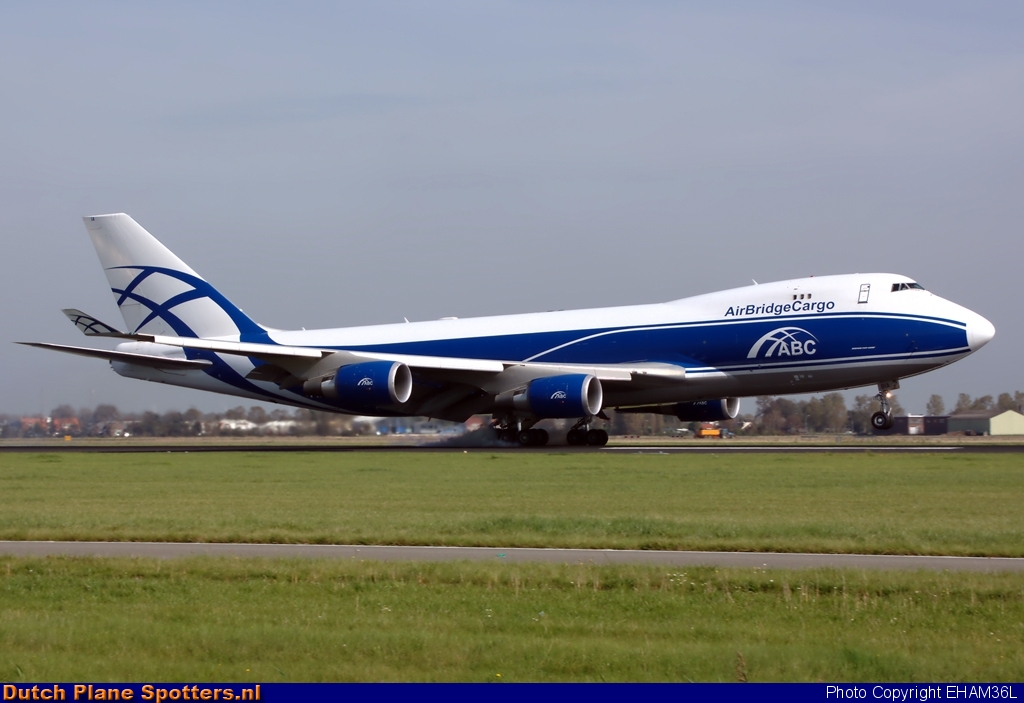 VQ-BIA Boeing 747-400 AirBridgeCargo by EHAM36L