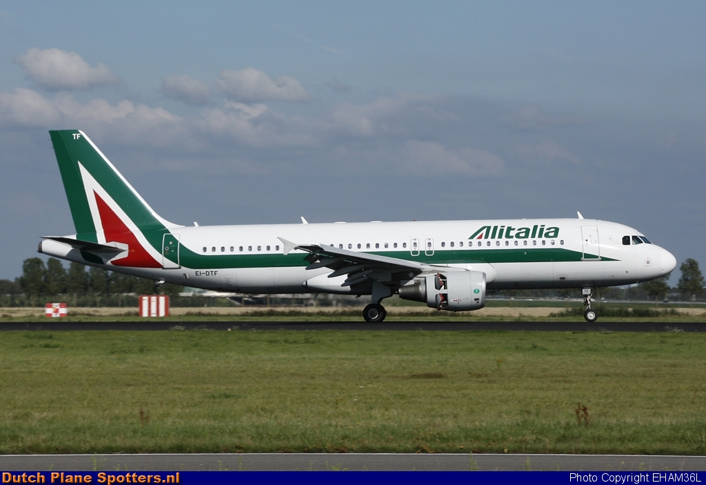 EI-DTF Airbus A320 Alitalia by EHAM36L
