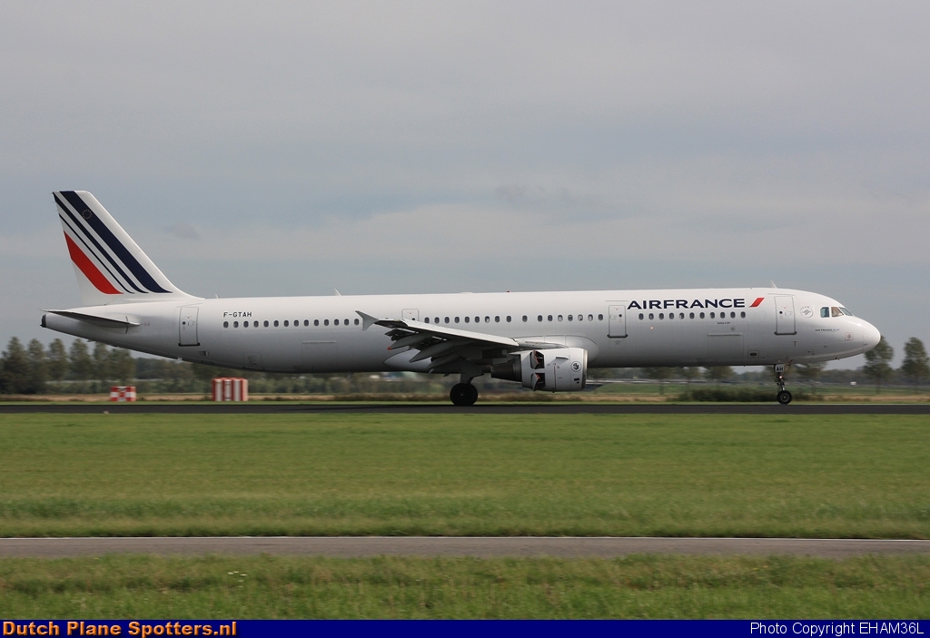 F-GTAH Airbus A321 Air France by EHAM36L