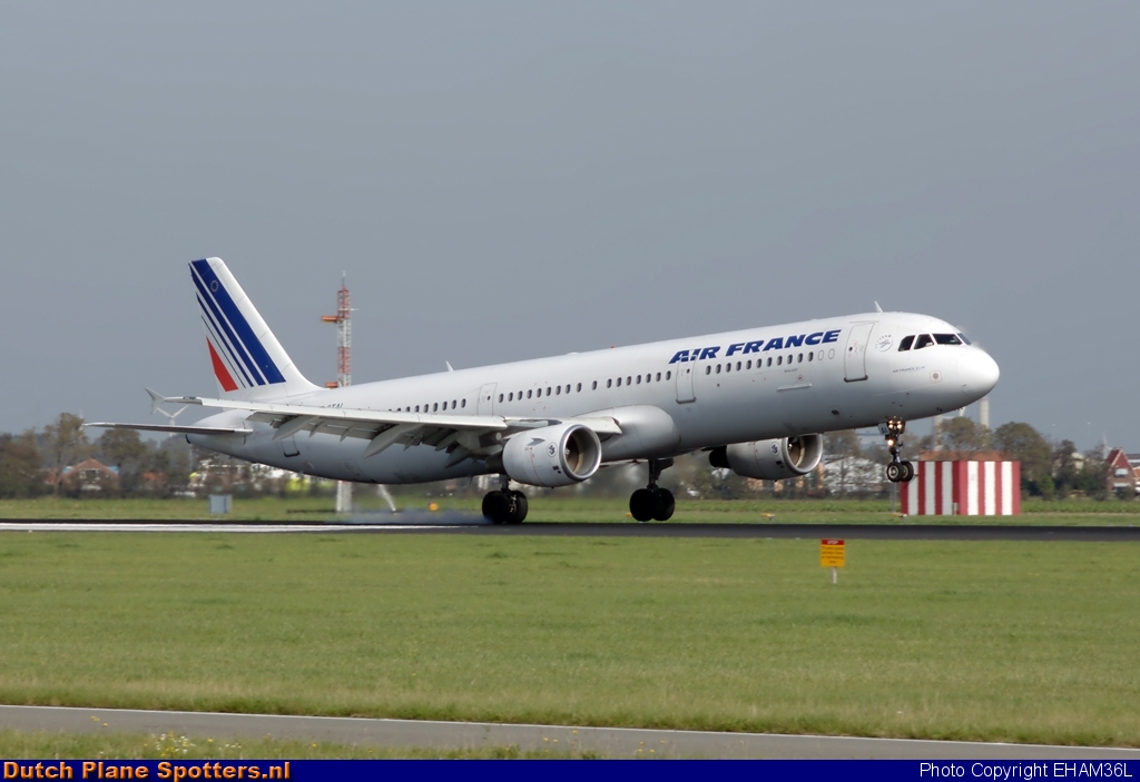 F-GTAI Airbus A321 Air France by EHAM36L