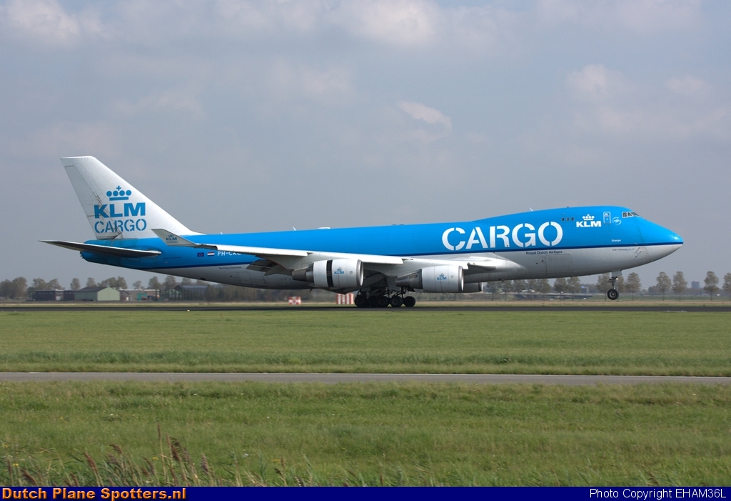 PH-CKC Boeing 747-400 KLM Cargo by EHAM36L