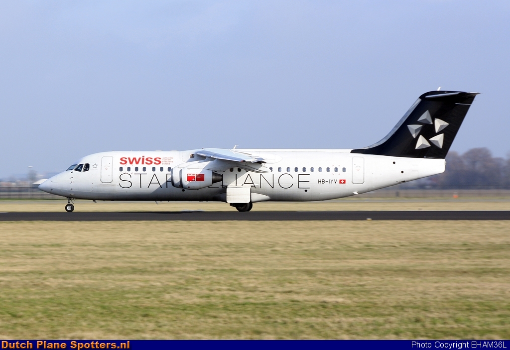 HB-IYV BAe 146 Swiss International Air Lines by EHAM36L