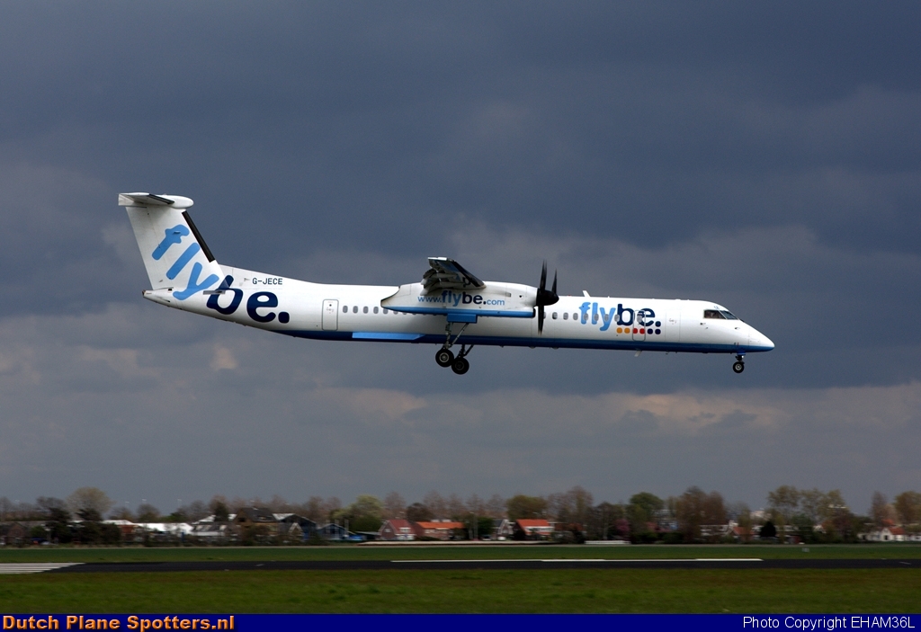 G-JECE Bombardier Dash 8-Q400 Flybe by EHAM36L