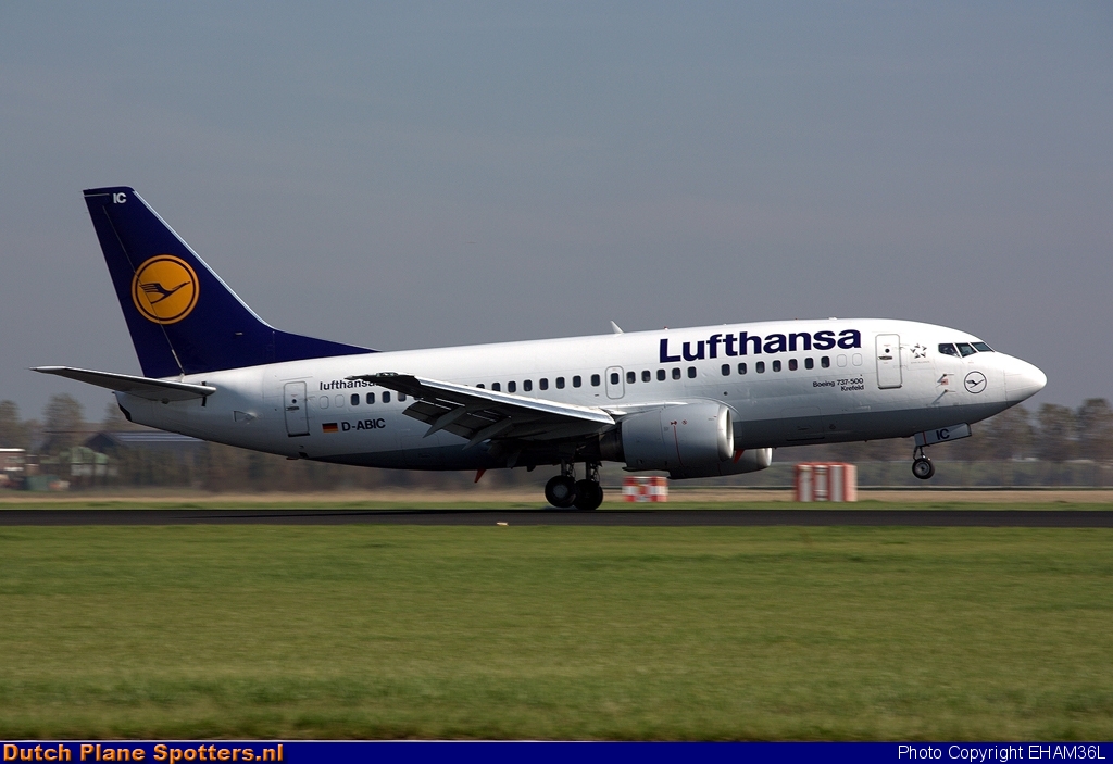 D-ABIC Boeing 737-500 Lufthansa by EHAM36L