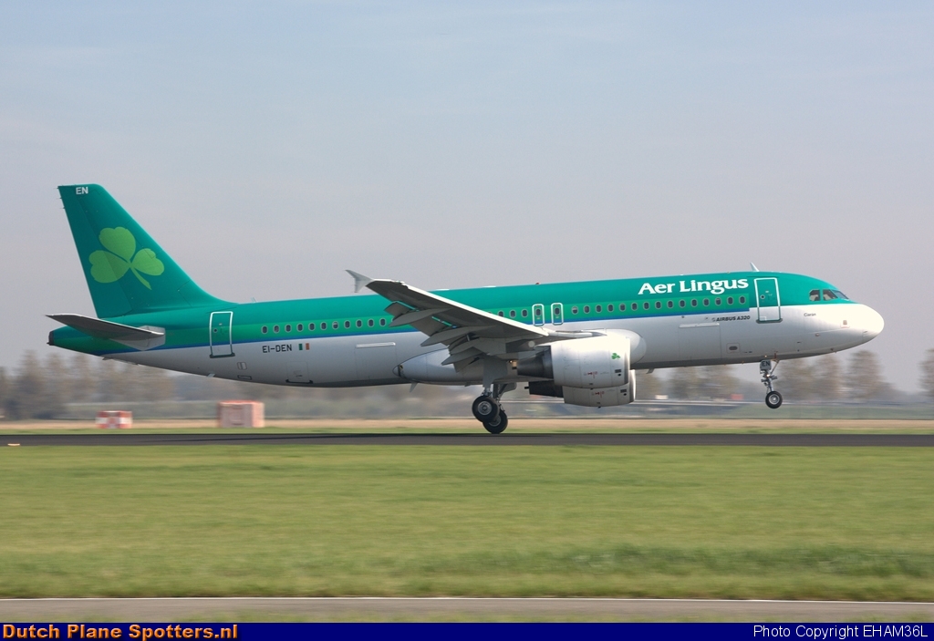 EI-DEN Airbus A320 Aer Lingus by EHAM36L