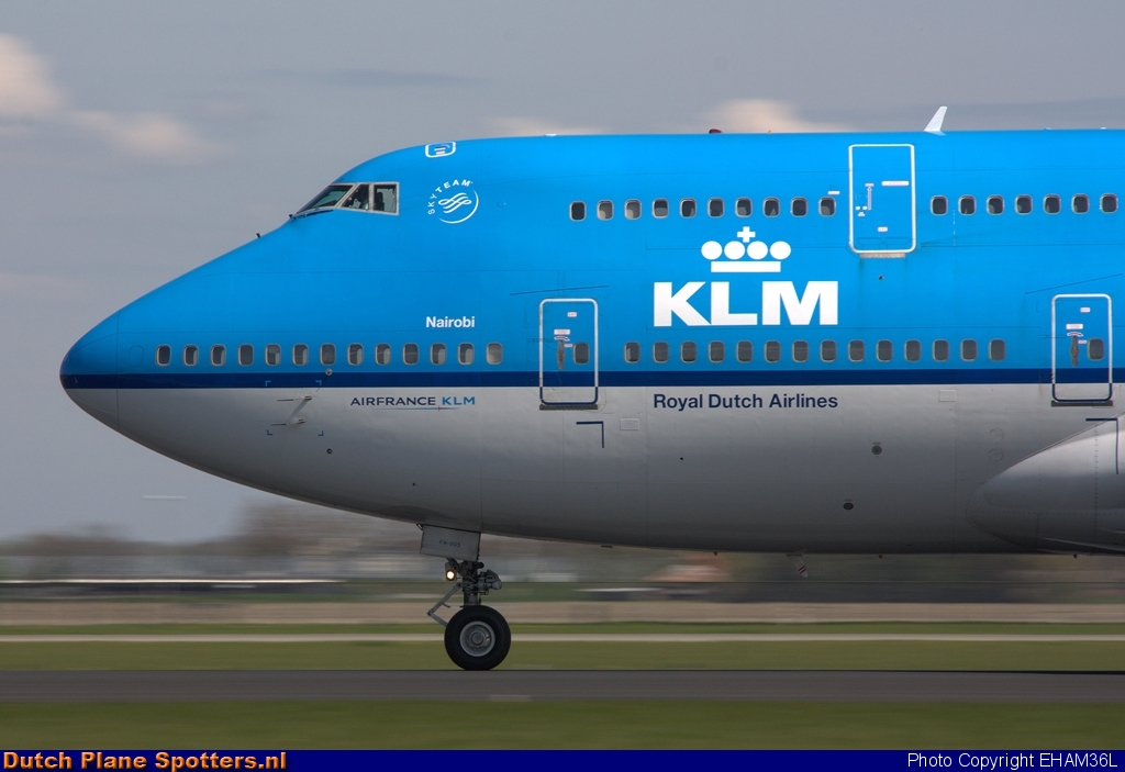 PH-BFN Boeing 747-400 KLM Royal Dutch Airlines by EHAM36L