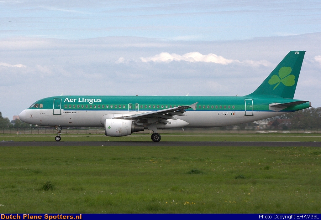 EI-CVB Airbus A320 Aer Lingus by EHAM36L