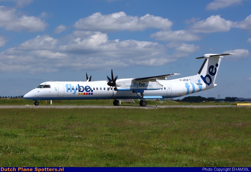 G-JECN Bombardier Dash 8-Q400 Flybe by EHAM36L