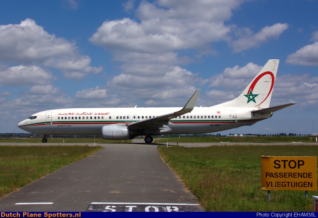 CN-RNJ Boeing 737-800 Royal Air Maroc by EHAM36L