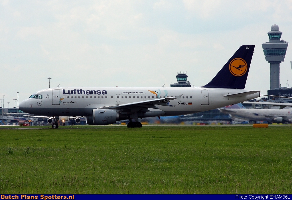 D-AILU Airbus A319 Lufthansa by EHAM36L
