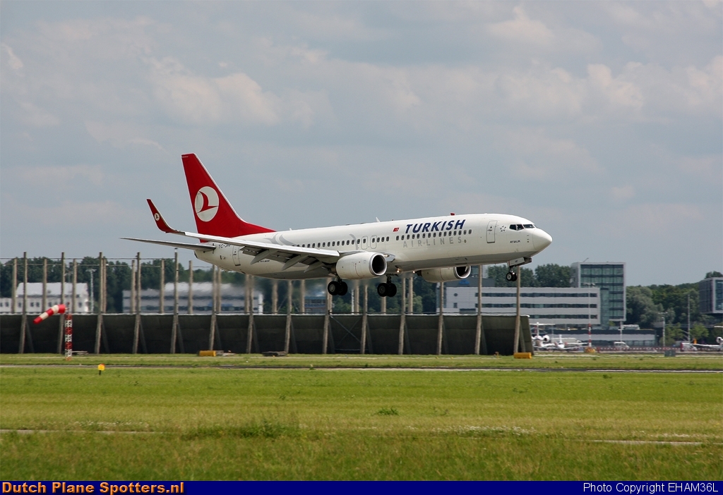 TC-JHF Boeing 737-800 Turkish Airlines by EHAM36L