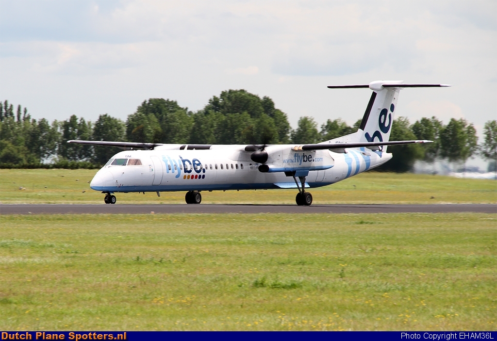 G-JEDM Bombardier Dash 8-Q400 Flybe by EHAM36L