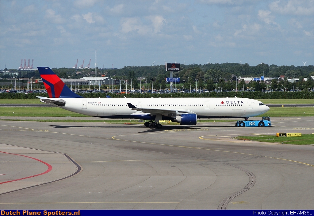 N807NW Airbus A330-300 Delta Airlines by EHAM36L