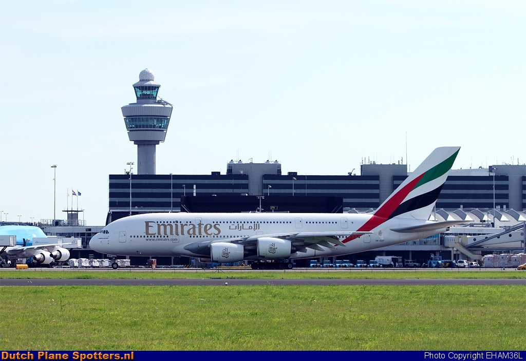A6-EDT Airbus A380-800 Emirates by EHAM36L