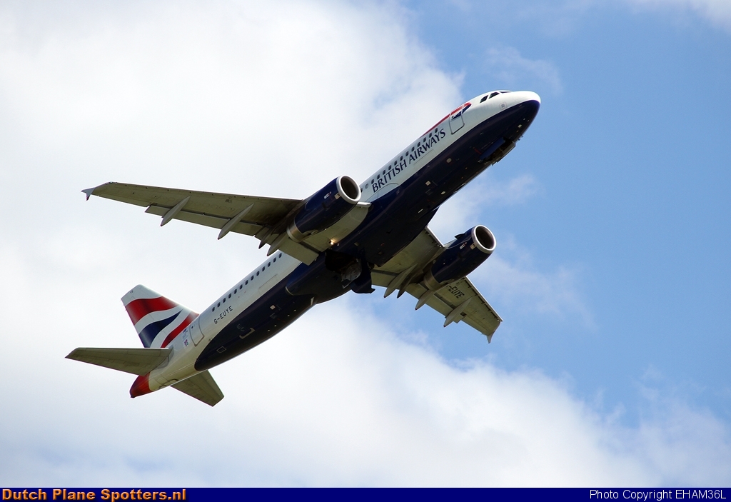 G-EUYE Airbus A320 British Airways by EHAM36L