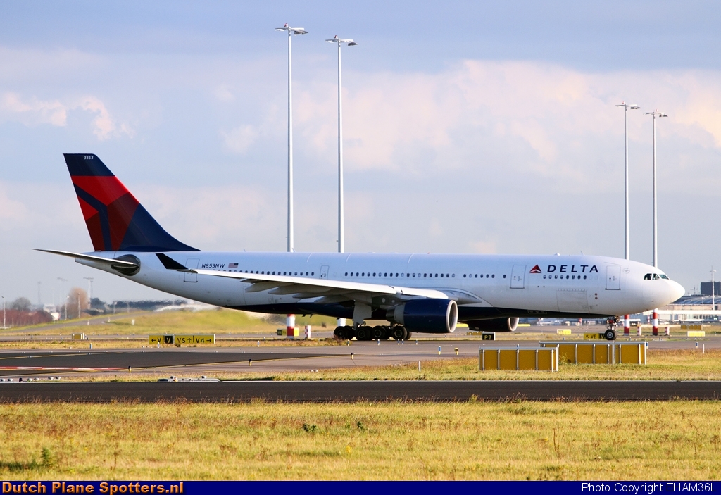 N853NW Airbus A330-200 Delta Airlines by EHAM36L