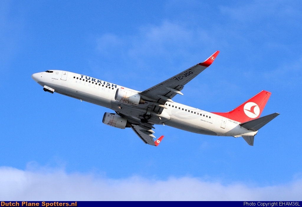 TC-JGG Boeing 737-800 Turkish Airlines by EHAM36L