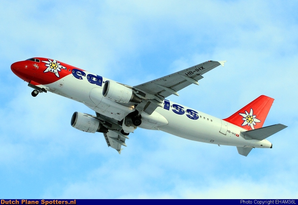 HB-IHX Airbus A320 Edelweiss Air by EHAM36L