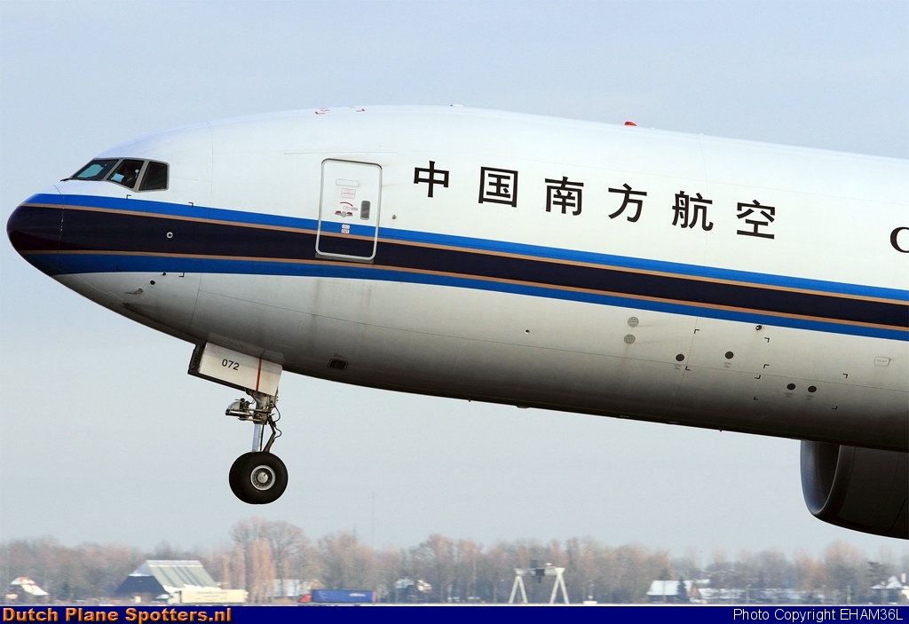 B-2072 Boeing 777-F China Southern Cargo by EHAM36L