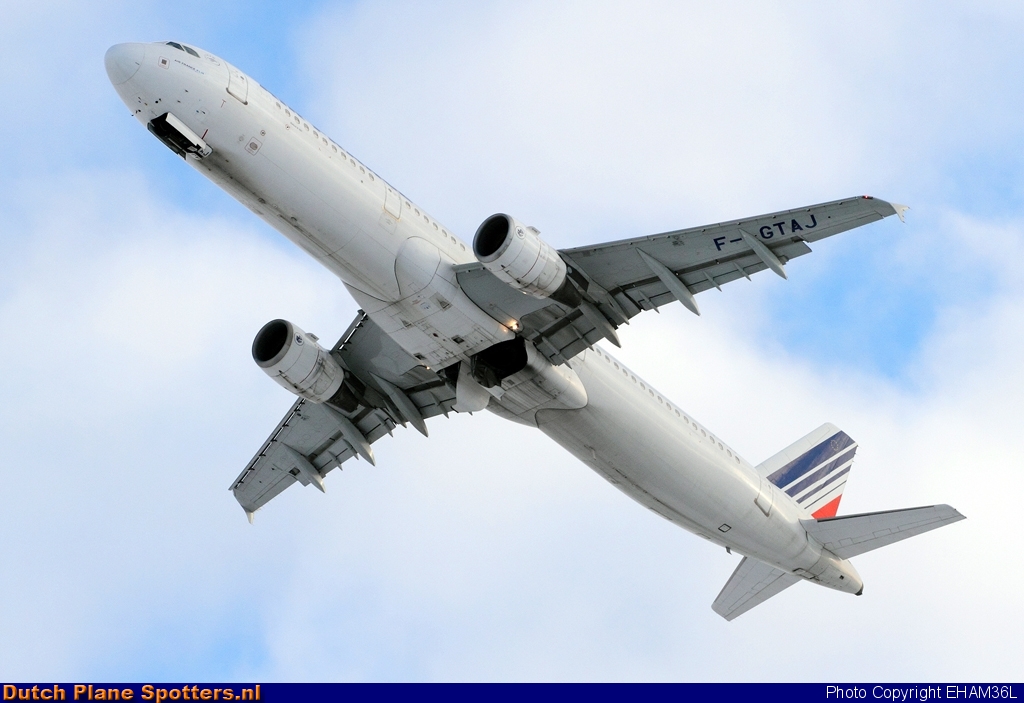 F-GTAJ Airbus A321 Air France by EHAM36L