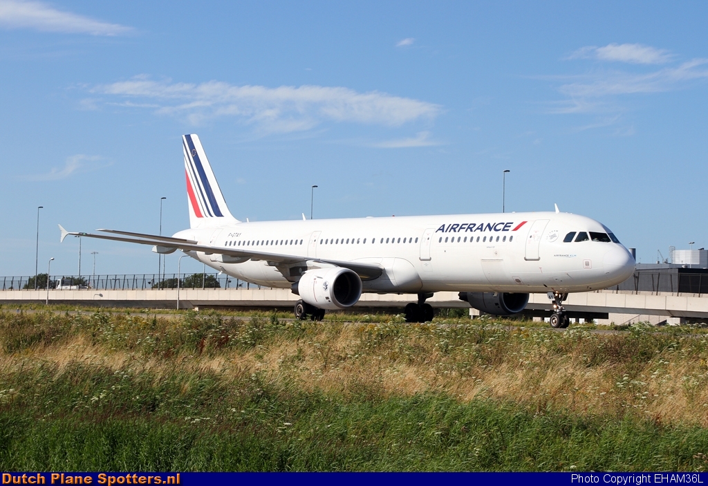 F-GTAY Airbus A321 Air France by EHAM36L