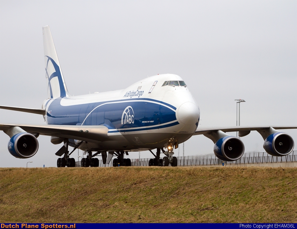 VQ-BHE Boeing 747-400 AirBridgeCargo by EHAM36L
