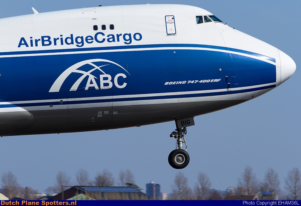 VP-BIG Boeing 747-400 AirBridgeCargo by EHAM36L