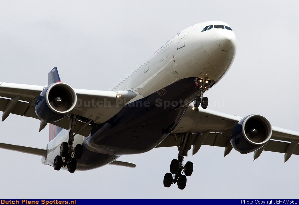 N858NW Airbus A330-200 Delta Airlines by EHAM36L