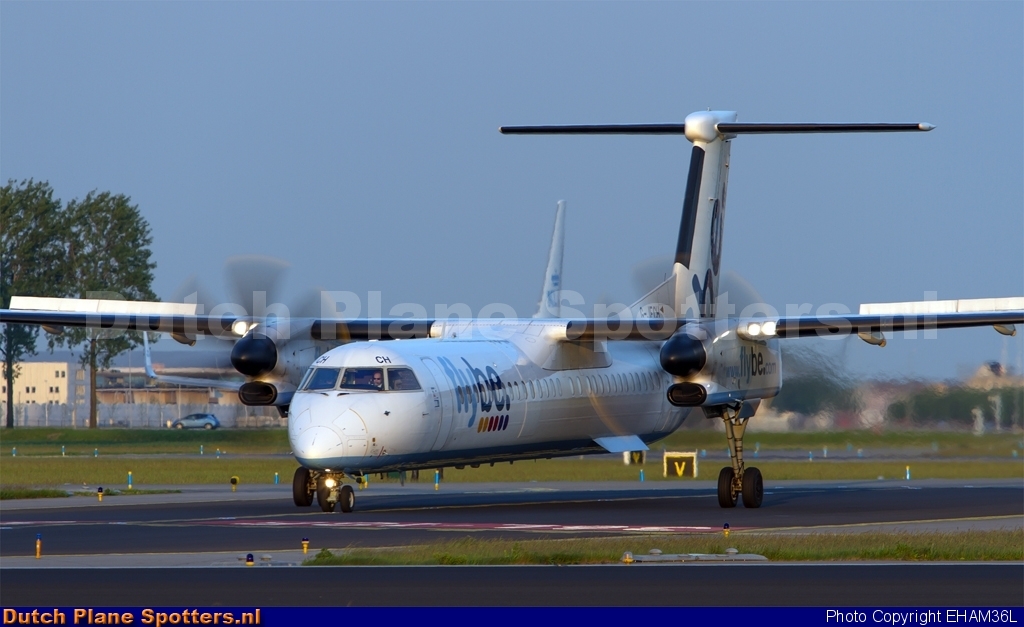 G-JECH Bombardier Dash 8-Q400 Flybe by EHAM36L